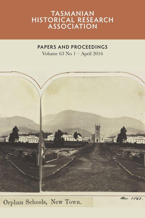 tasmanian historical research association papers and proceedings