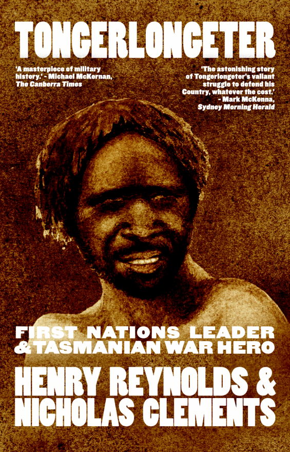 Book cover showing head of man